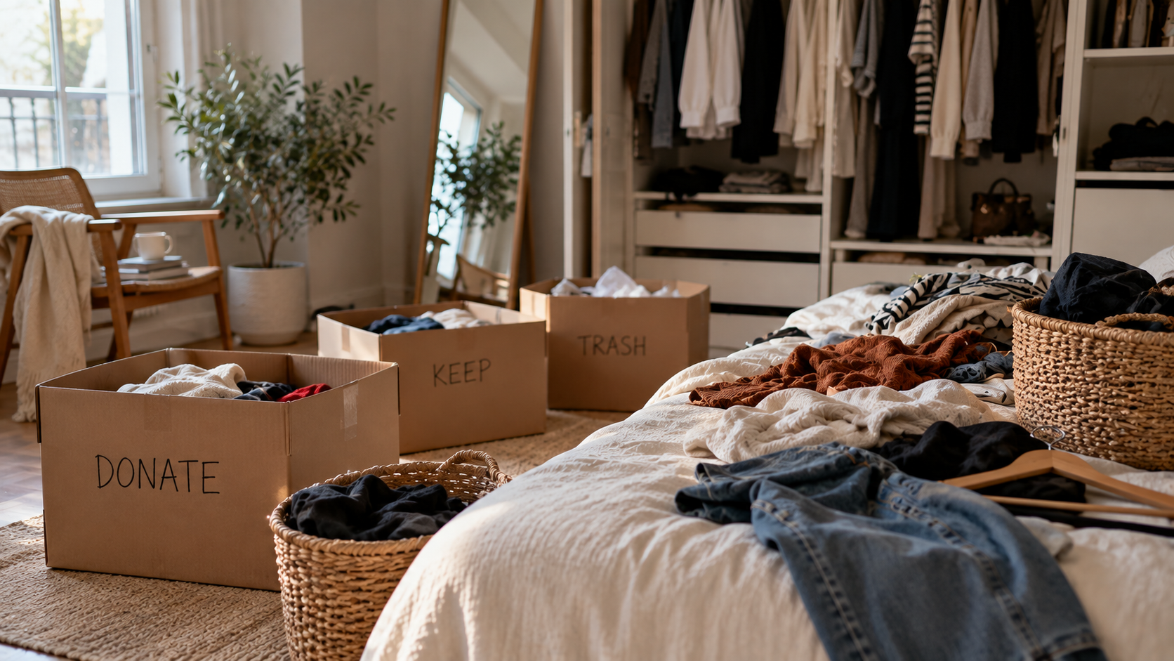 How to Declutter When Every Decision Feels Exhausting